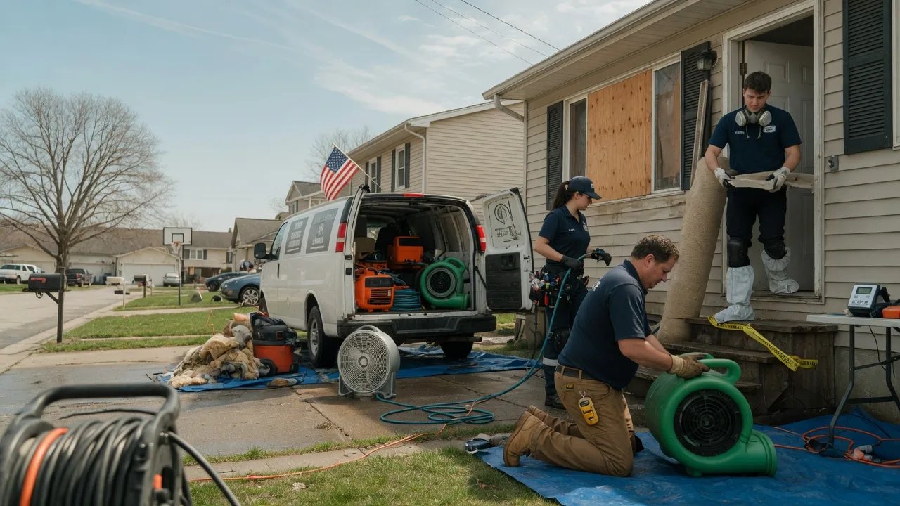 Water Damage Restoration in Hollsopple, PA near me